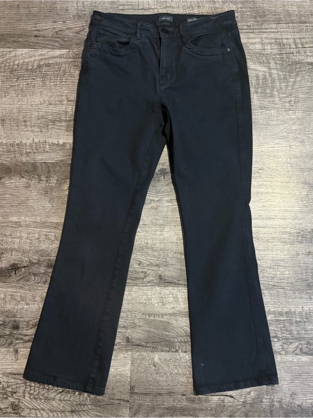 J. Jill Jeans Women’s 8 Petite Black High Rise Bootcut Denim